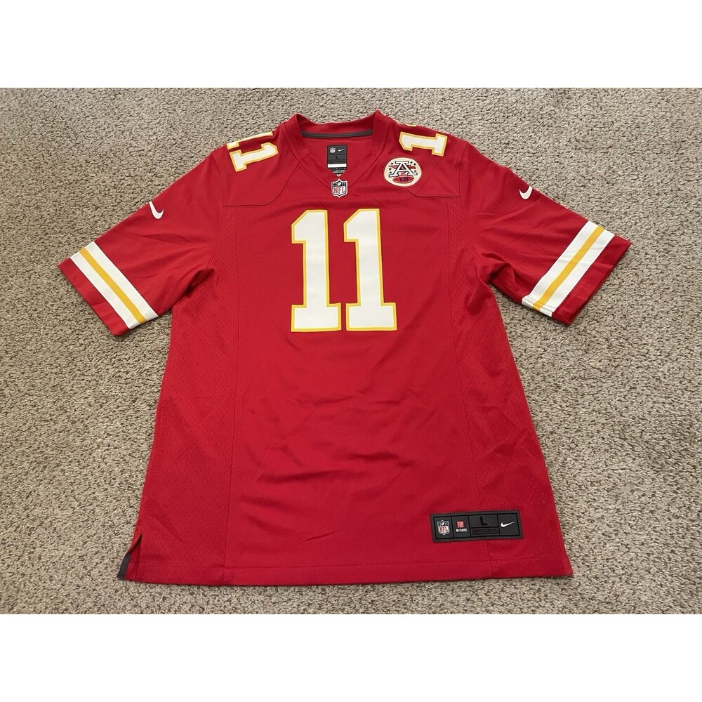 Nike On Field Elite Alex Smith Kansas City Chiefs NFL Jersey Size Men's Large